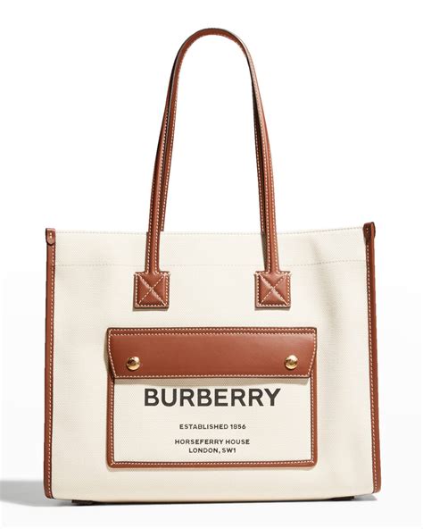 burberry freya tote bag